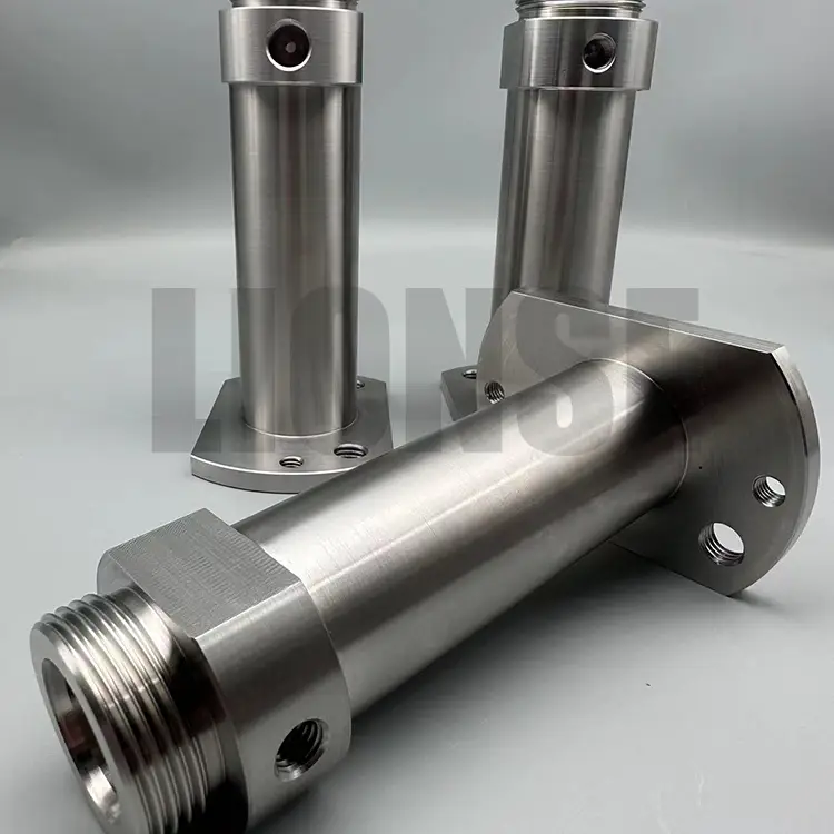 Механички прецизни фитинзи од не'рѓосувачки челик CNC